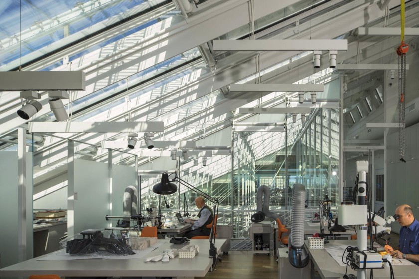 Harvard Art Museums, Renzo Piano - Interior View3