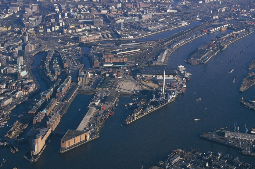 Hafen City Hamburg in 1997
