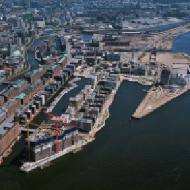 Hafen City Hamburg in 2009